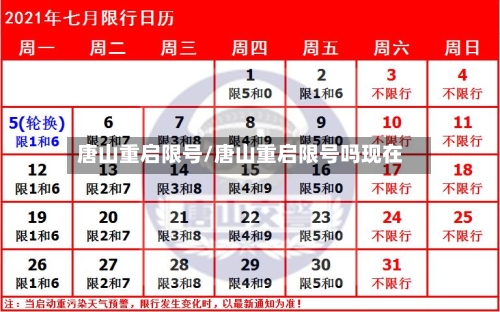唐山重启限号/唐山重启限号吗现在