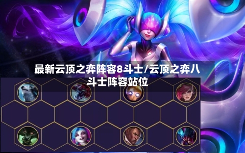 最新云顶之弈阵容8斗士/云顶之弈八斗士阵容站位