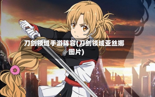 刀剑领域手游阵容(刀剑领域亚丝娜图片)