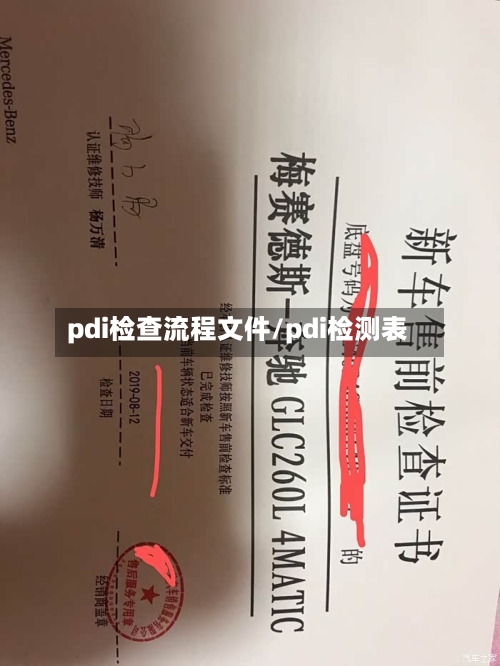 pdi检查流程文件/pdi检测表