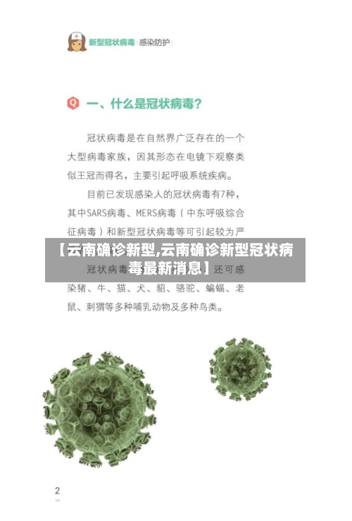【云南确诊新型,云南确诊新型冠状病毒最新消息】