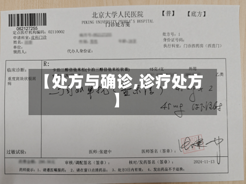 【处方与确诊,诊疗处方】