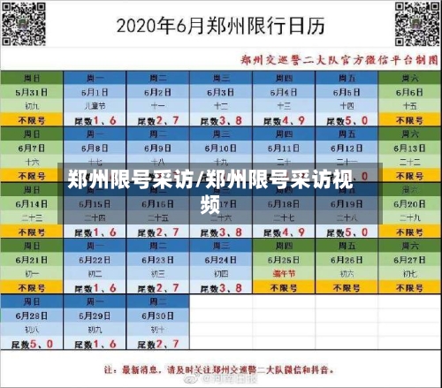 郑州限号采访/郑州限号采访视频