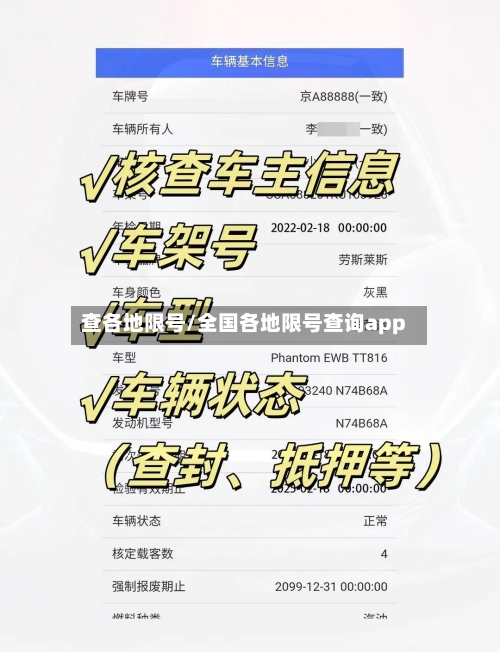 查各地限号/全国各地限号查询app