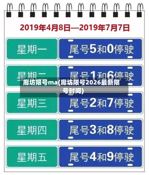 廊坊限号ma(廊坊限号2026最新限号时间)