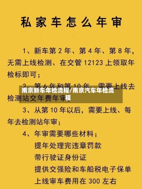 南京新车年检流程/南京汽车年检流程