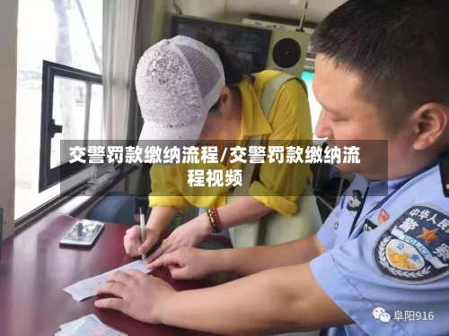 交警罚款缴纳流程/交警罚款缴纳流程视频