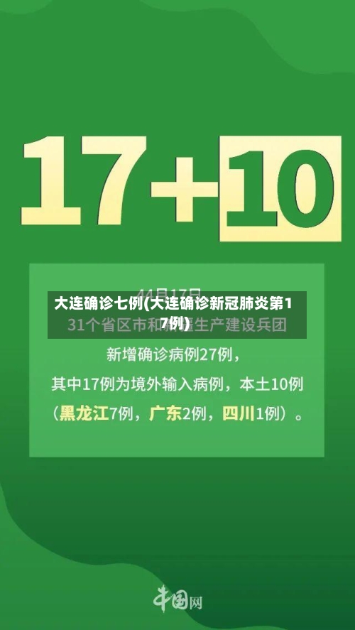大连确诊七例(大连确诊新冠肺炎第17例)