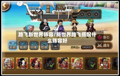 路飞新世界阵容/新世界路飞搭配什么阵容好
