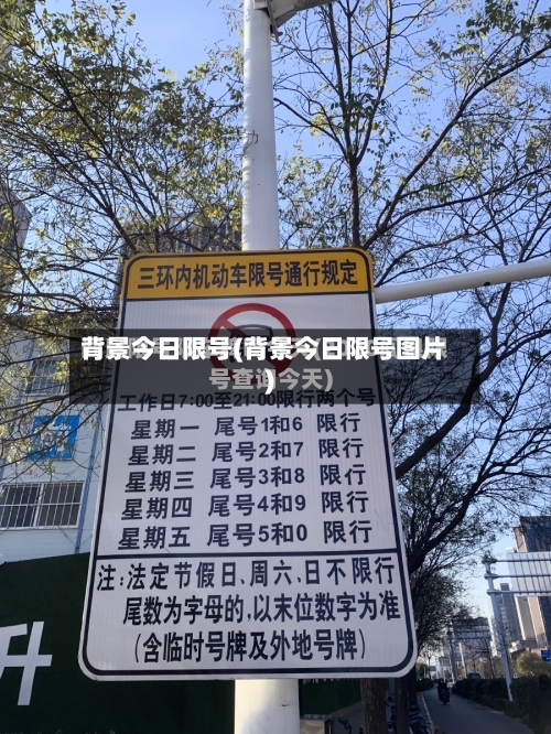 背景今日限号(背景今日限号图片)