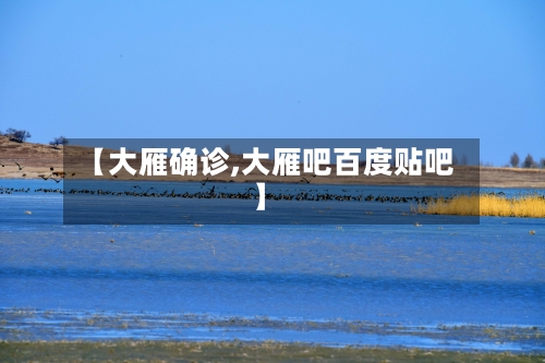 【大雁确诊,大雁吧百度贴吧】