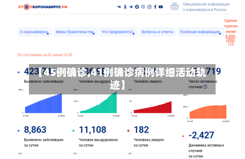 【45例确诊,41例确诊病例详细活动轨迹】