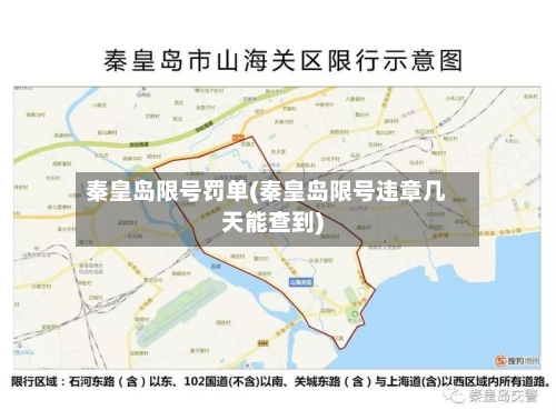 秦皇岛限号罚单(秦皇岛限号违章几天能查到)