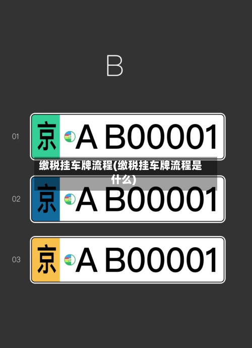 缴税挂车牌流程(缴税挂车牌流程是什么)
