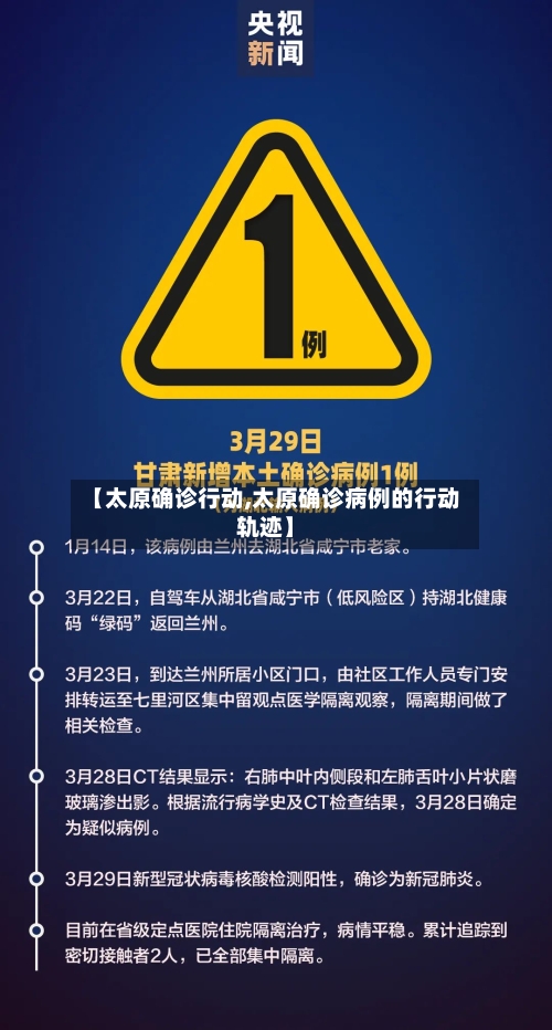 【太原确诊行动,太原确诊病例的行动轨迹】
