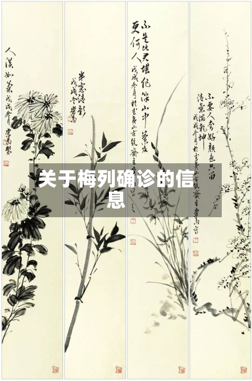 关于梅列确诊的信息