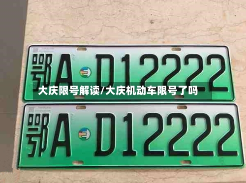 大庆限号解读/大庆机动车限号了吗