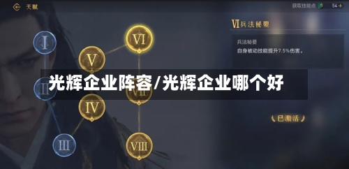 光辉企业阵容/光辉企业哪个好