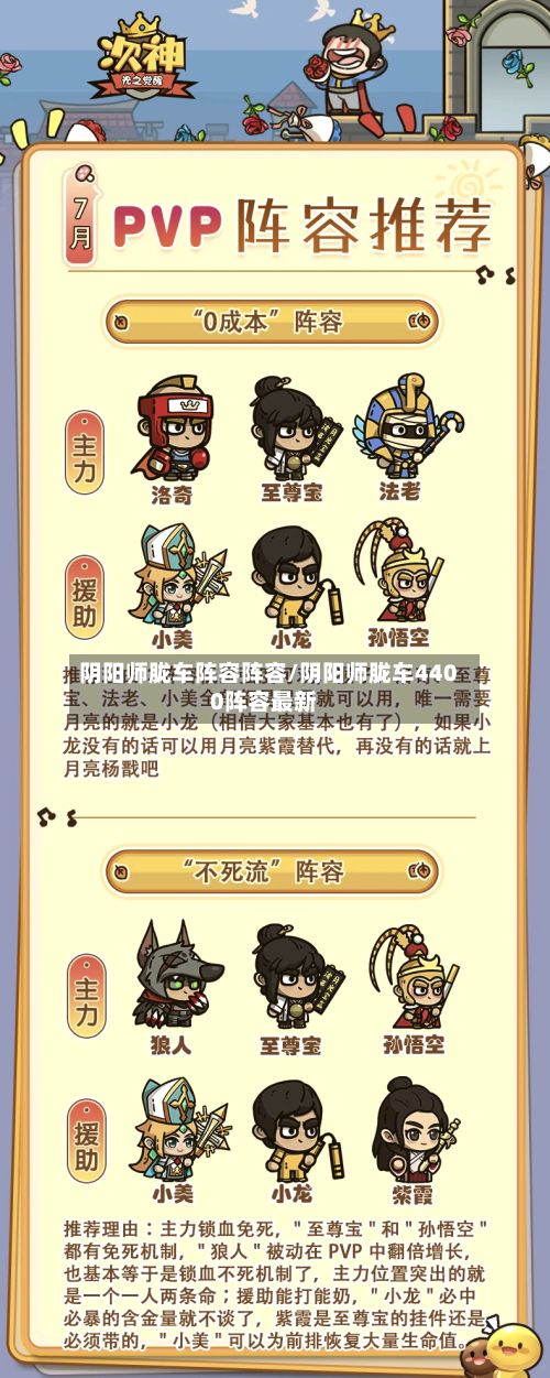 阴阳师胧车阵容阵容/阴阳师胧车4400阵容最新