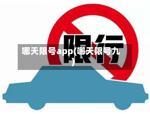 哪天限号app(哪天限号九)