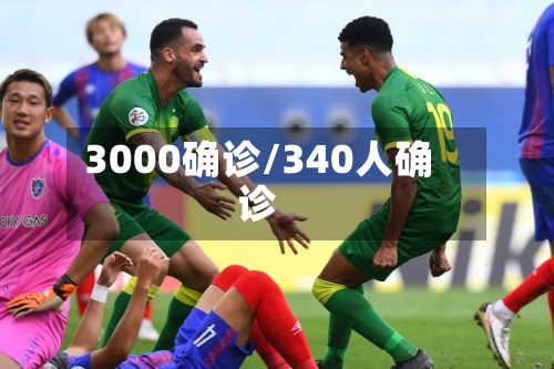 3000确诊/340人确诊