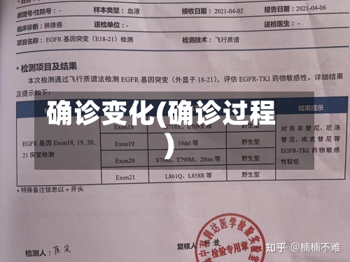 确诊变化(确诊过程)