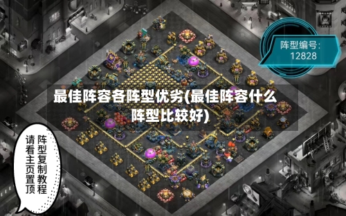 最佳阵容各阵型优劣(最佳阵容什么阵型比较好)