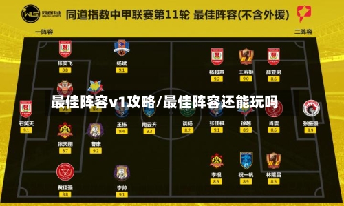 最佳阵容v1攻略/最佳阵容还能玩吗
