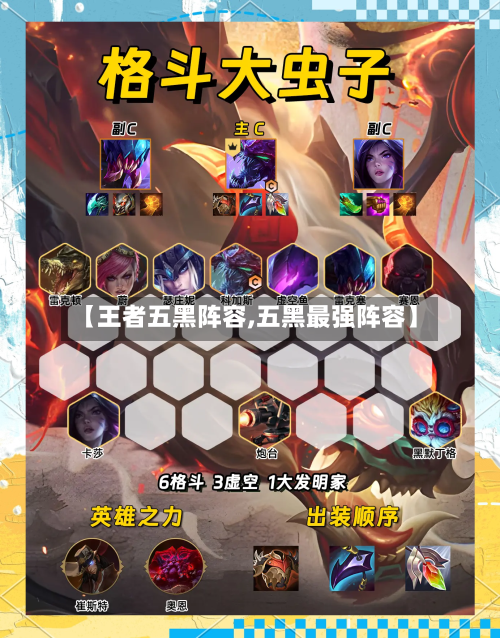 【王者五黑阵容,五黑最强阵容】