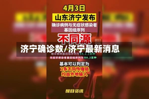 济宁确诊数/济宁最新消息