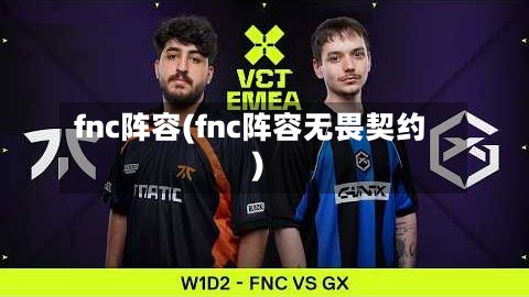 fnc阵容(fnc阵容无畏契约)