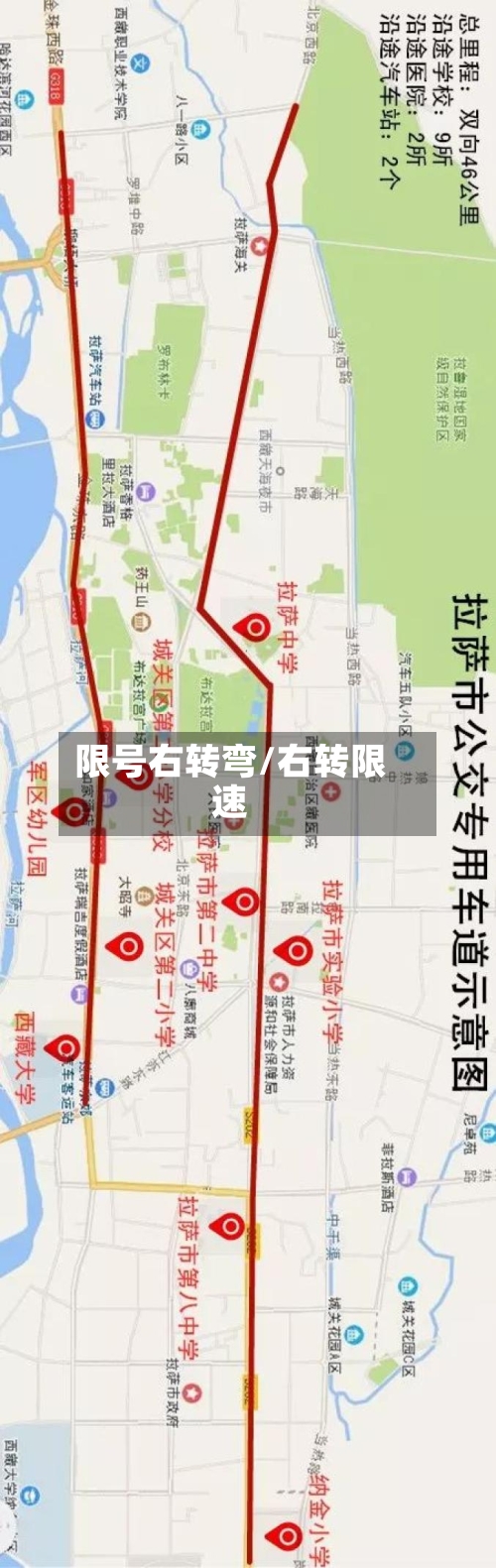 限号右转弯/右转限速
