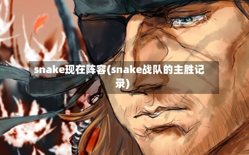 snake现在阵容(snake战队的主胜记录)