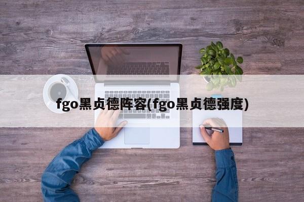 fgo黑贞德阵容(fgo黑贞德强度)